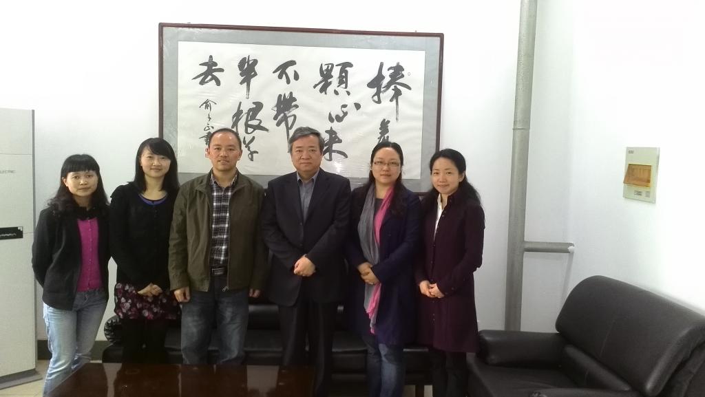 在南京师大教育科学学院学习交流